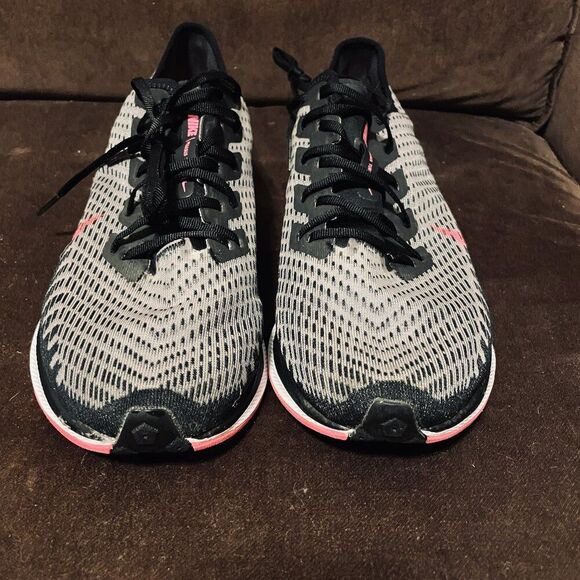 Nike Zoom Pegasus Turbo 2 Black/Pink Grey AT2863-007 Mens 10.5 US 44.5 EUR - Picture 9 of 15